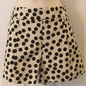 J Crew factory scattered dot basket weave short